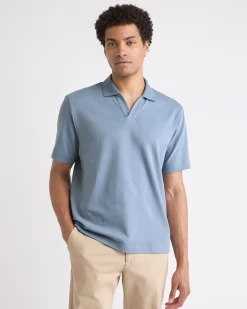 Solid Short-Sleeve Polo