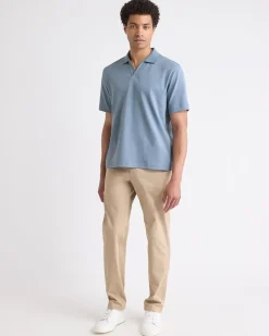 Solid Short-Sleeve Polo