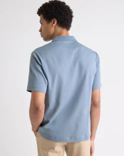 Solid Short-Sleeve Polo