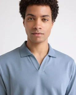 Solid Short-Sleeve Polo