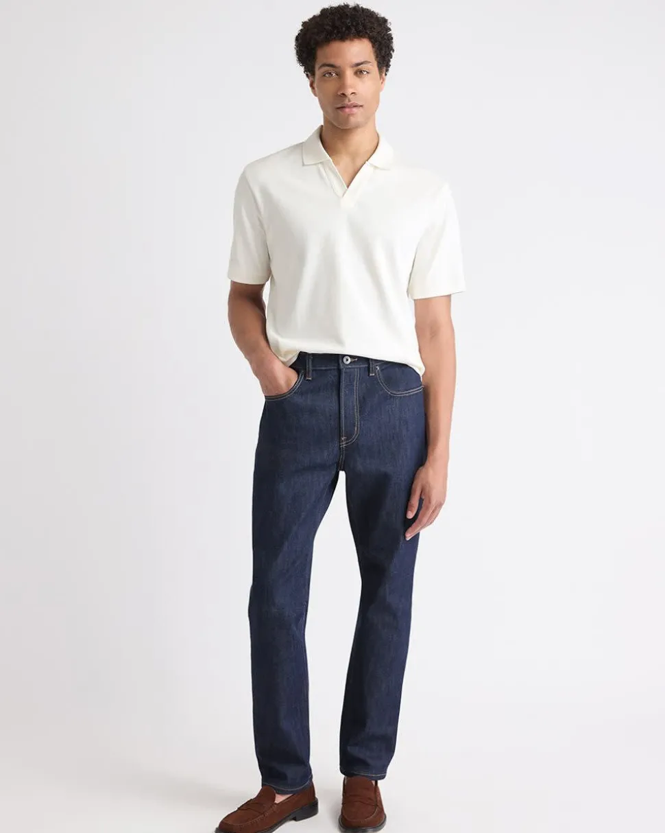 Solid Short-Sleeve Polo