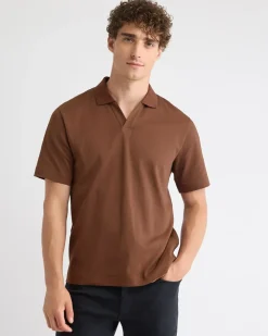 Solid Short-Sleeve Polo