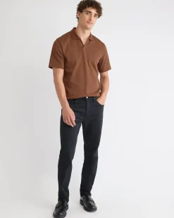 Solid Short-Sleeve Polo