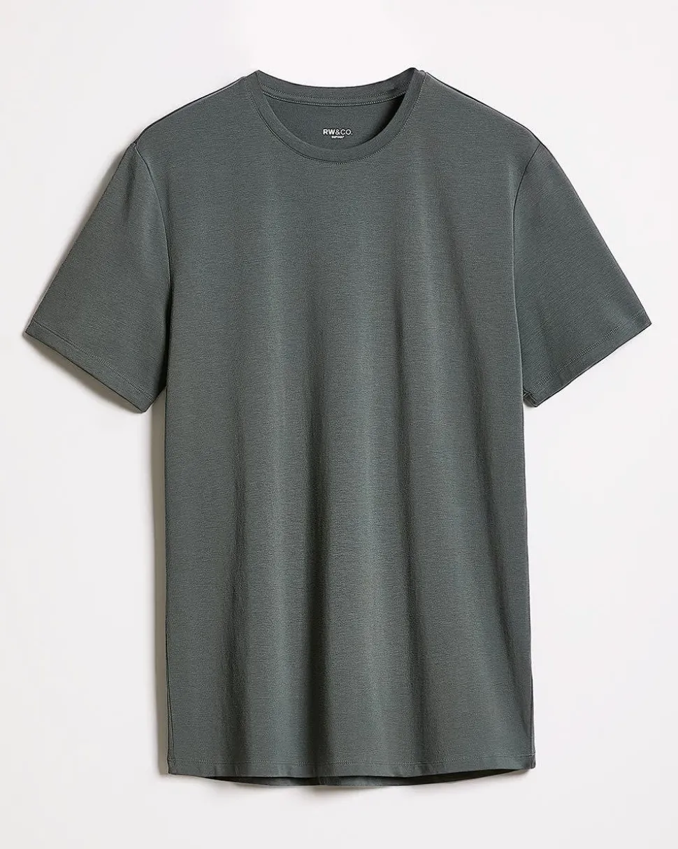 Solid Supima (R) Cotton Crew-Neck T-Shirt