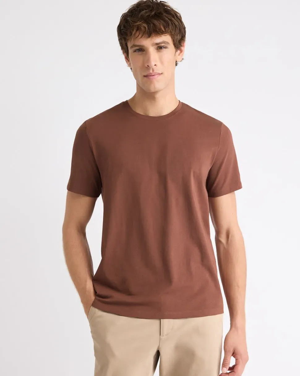 Solid Supima (R) Cotton Crew-Neck T-Shirt