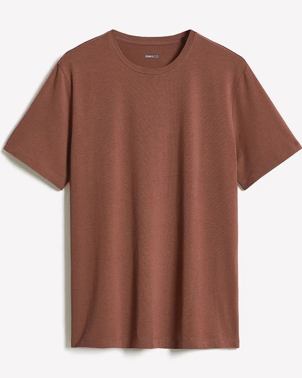 Solid Supima (R) Cotton Crew-Neck T-Shirt