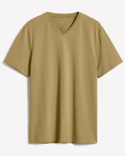 Solid Supima (R) Cotton V-Neck T-Shirt