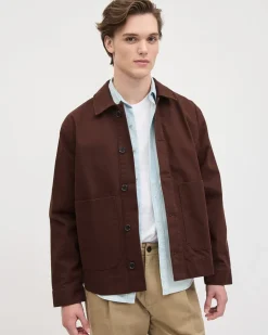 Solid Twill Overshirt