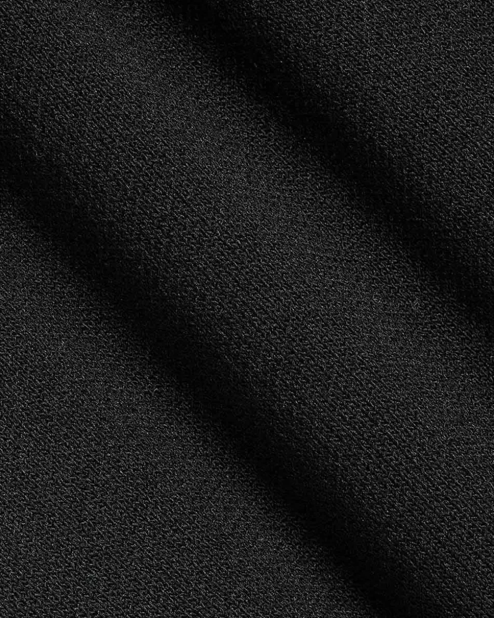 Square-Neck Fitted Textured Tank