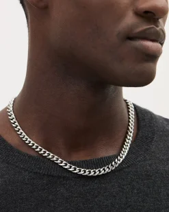 Stainless Steel Flat Necklace