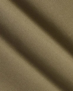 Straight-Leg Pleated Chino Pant