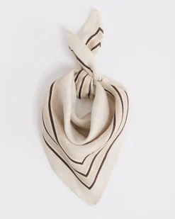 Striped Linen Neckerchief
