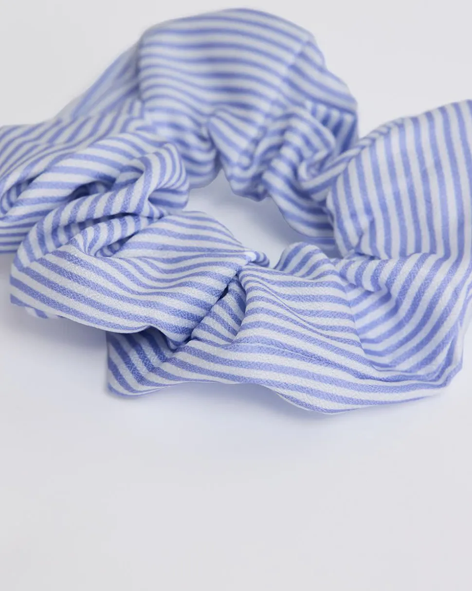 Striped Scrunchie