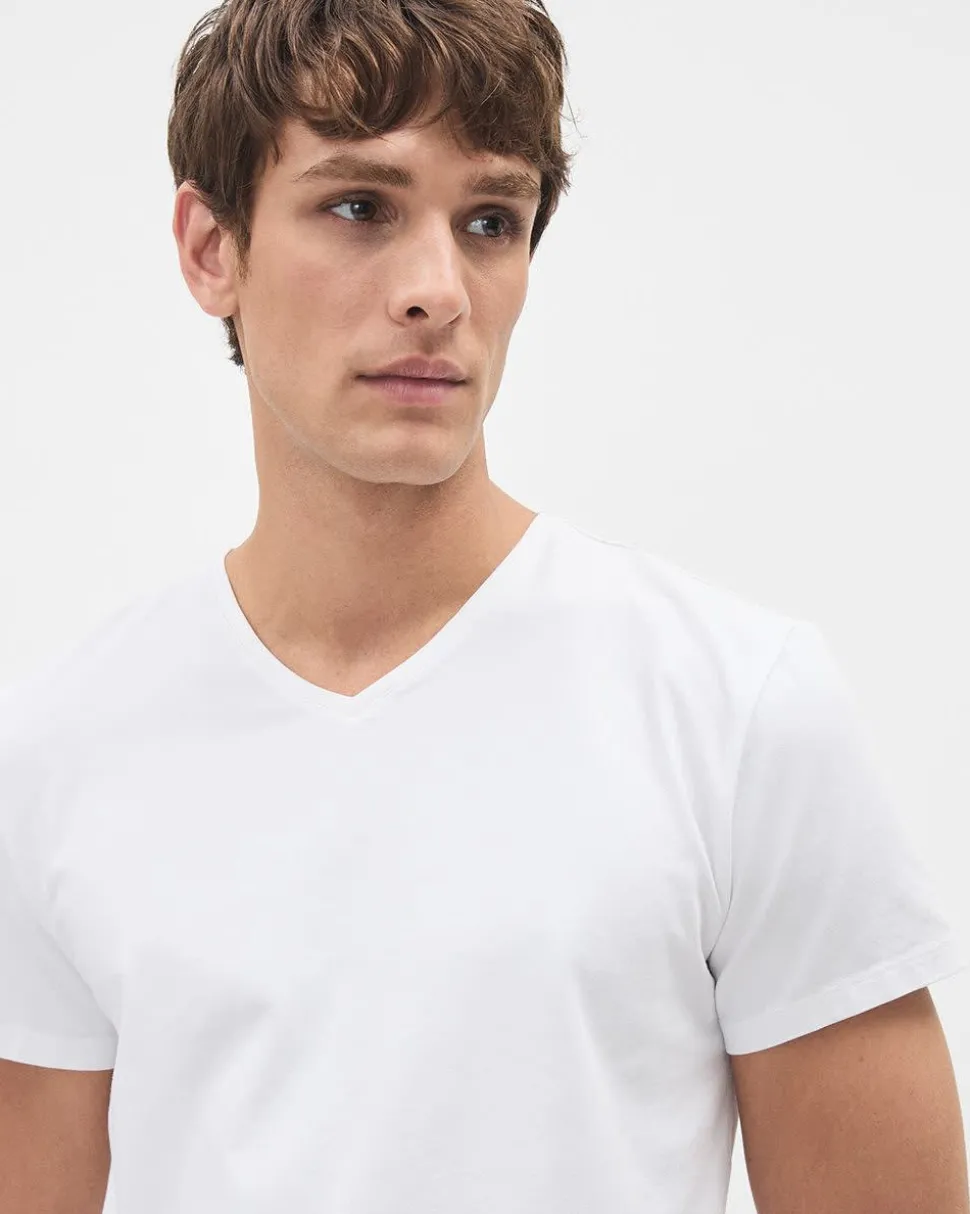 Supima Cotton (R) V-Neck T-shirt