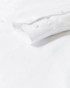 Tailored-Fit Linen Dress Shirt