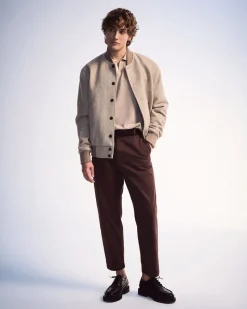 Tapered-Leg Chino Pant