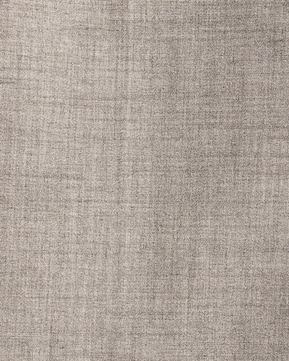 Taupe Tapered-Leg High-Rise Ankle Pant