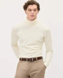 Textured Brown Leather Belt