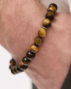 Tiger Eye Beaded Bracelet