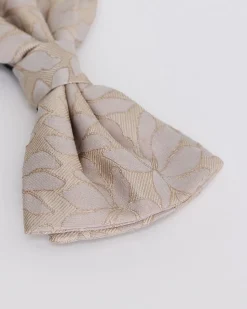Tonal Floral Bow Tie