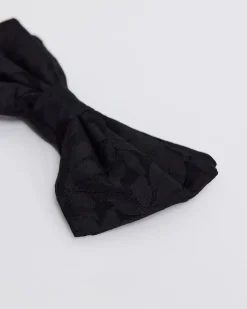 Tonal Floral Bow Tie