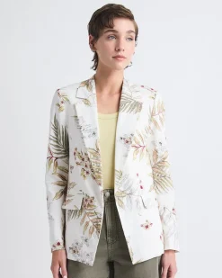 Tropical Open Blazer
