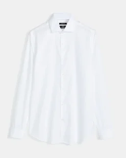 Twill Easy-care Dress Shirt with French Cuff