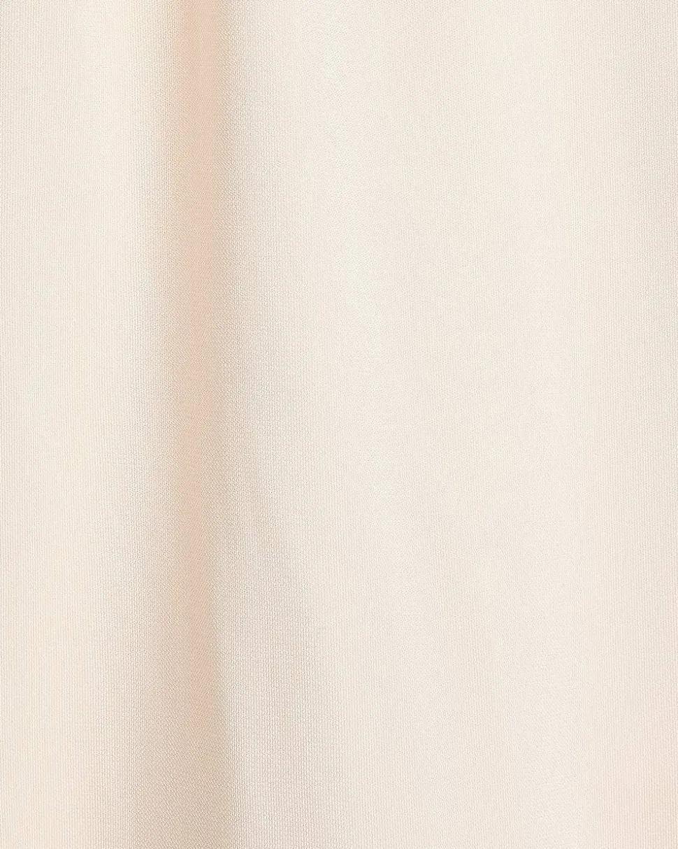 Utility-Extended-Sleeve Crew-Neck Top
