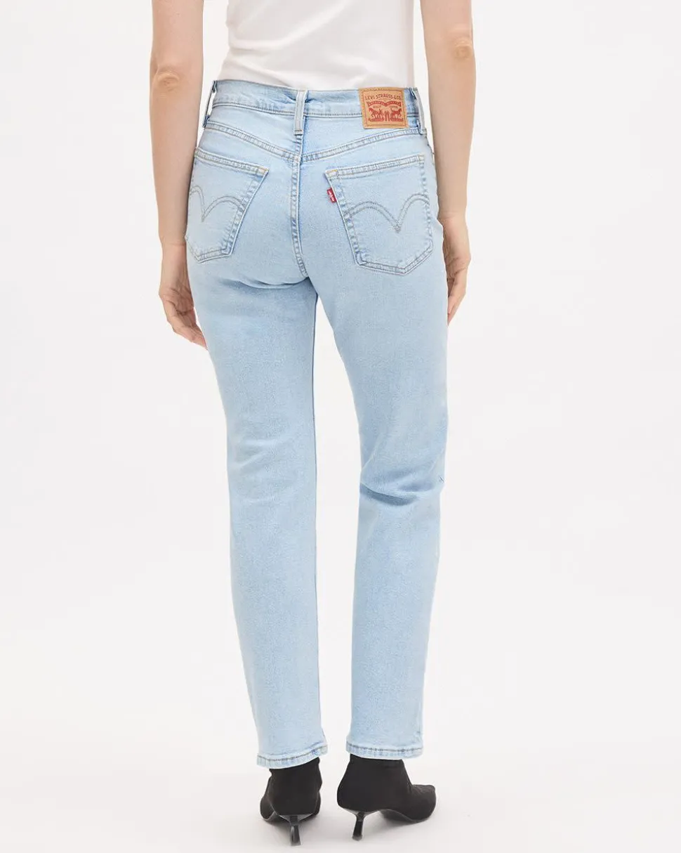 Wedgie Straight-Leg Cropped Jeans - Levi's